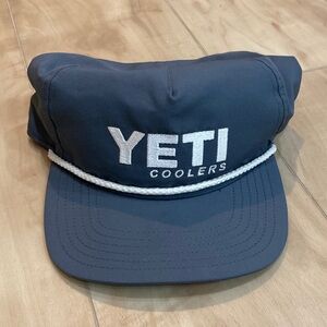 Yeti flat brim rope hat